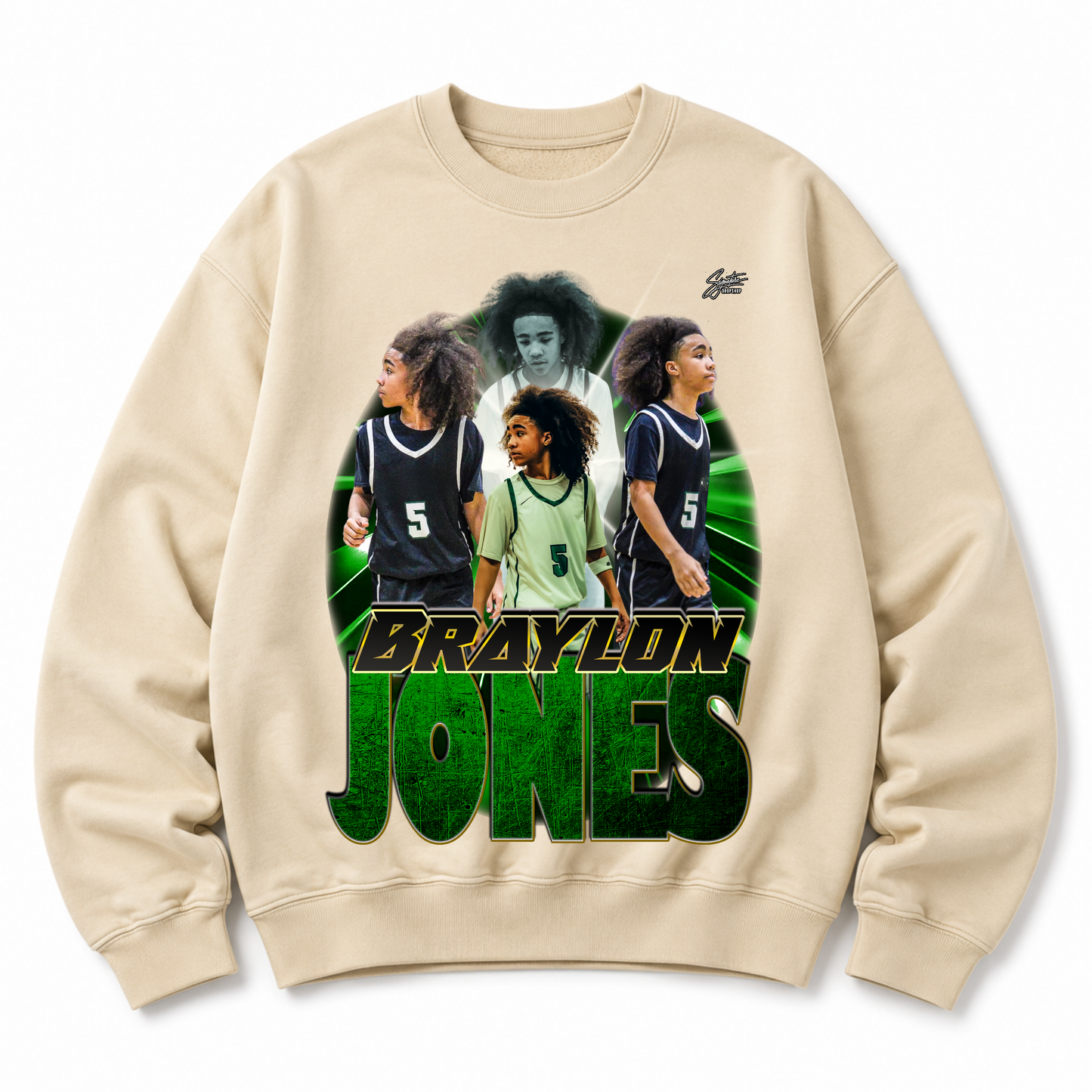 Braylon Jones Heavyweight Crewneck Sweatshirt