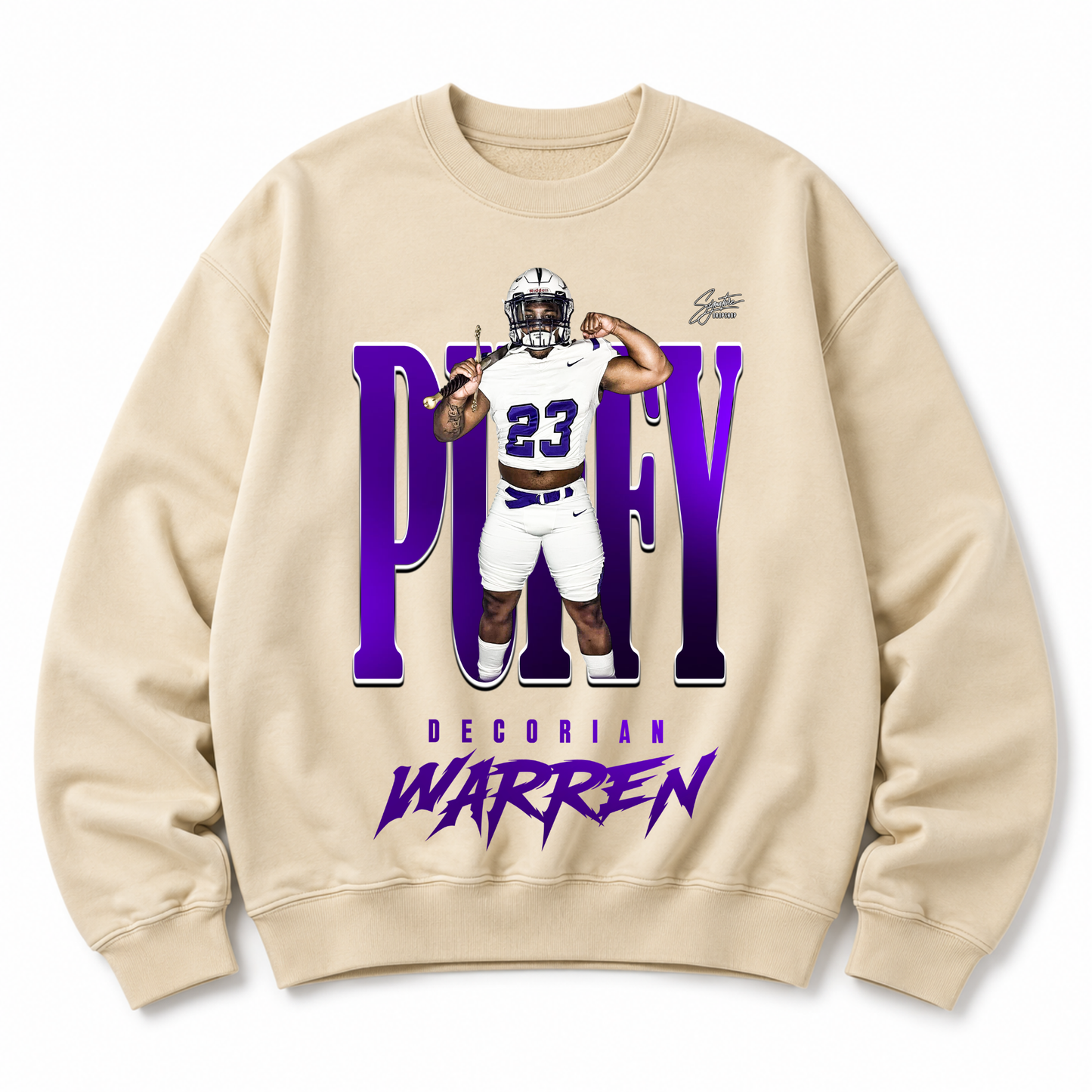 Decorian Warren Heavyweight Crewneck Sweatshirt