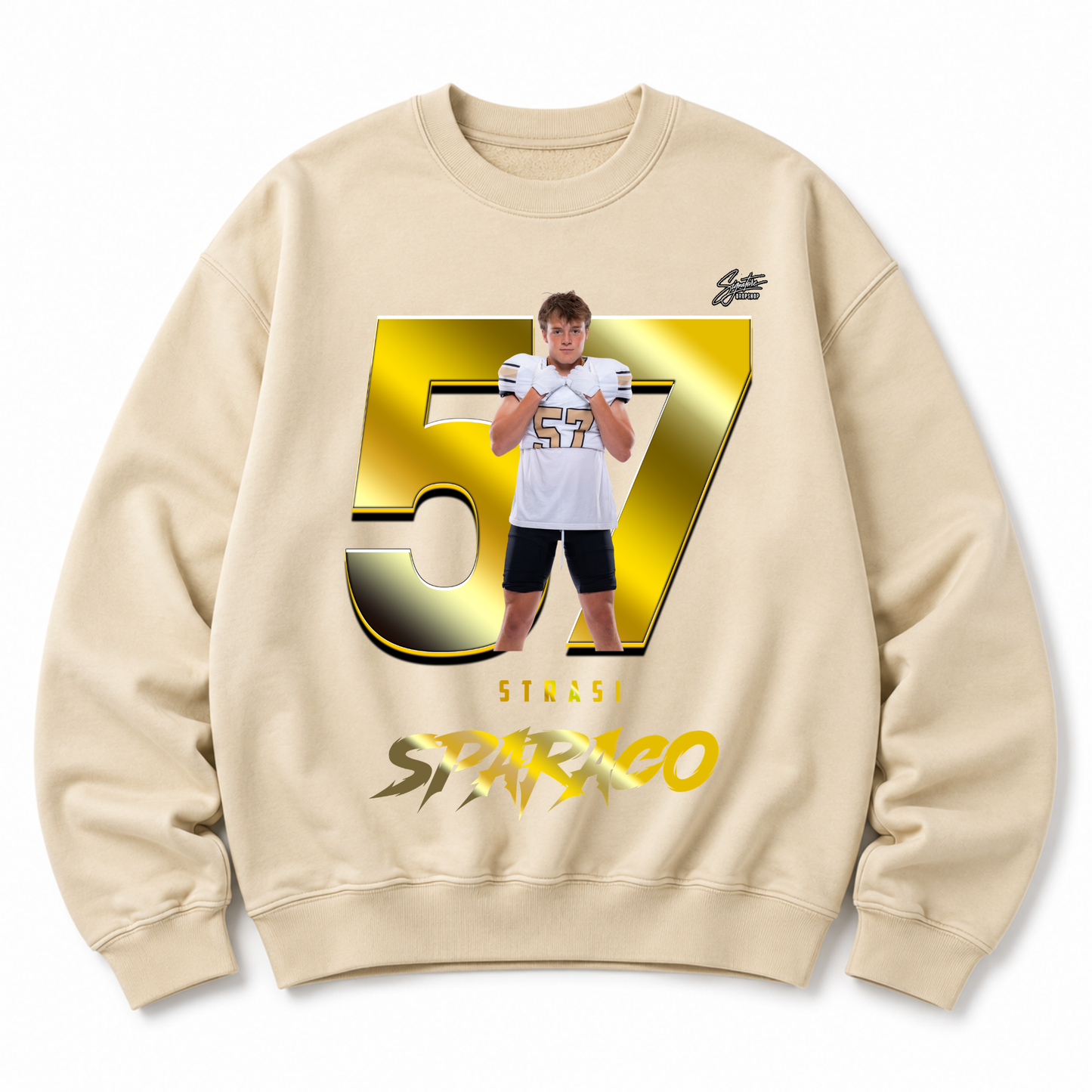 Strasi Sparaco Heavyweight Crewneck Sweatshirt