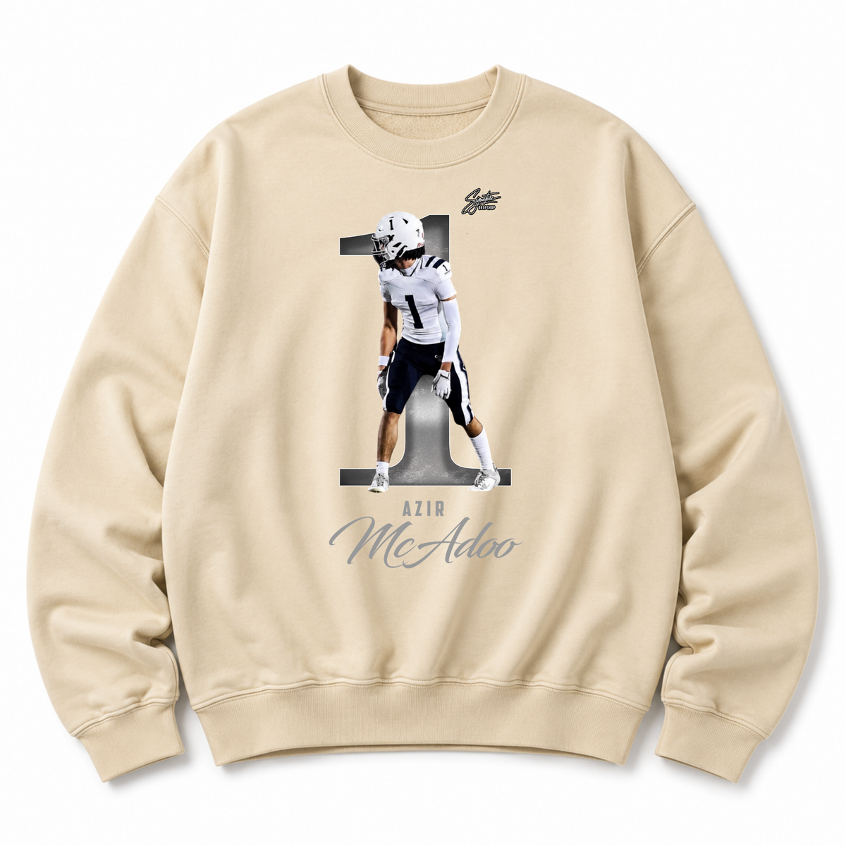 Azir McAdoo Heavyweight Crewneck Sweatshirt