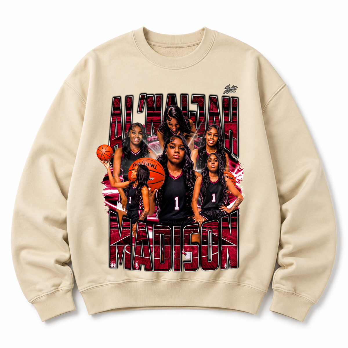 Al’naijah Madison Heavyweight Crewneck Sweatshirt