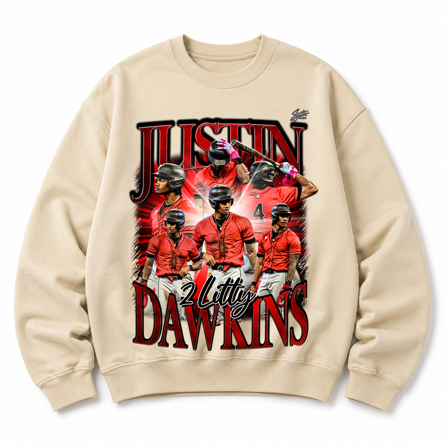 Justin Dawkins Heavyweight Crewneck Sweatshirt