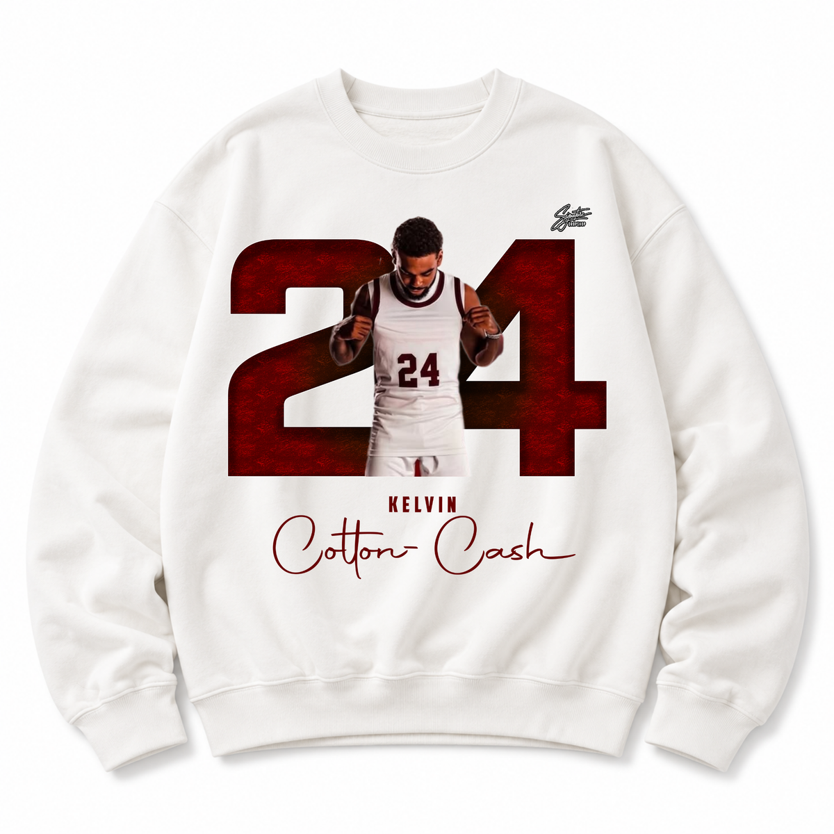 Kelvin Cotton-Cash Heavyweight Crewneck Sweatshirt