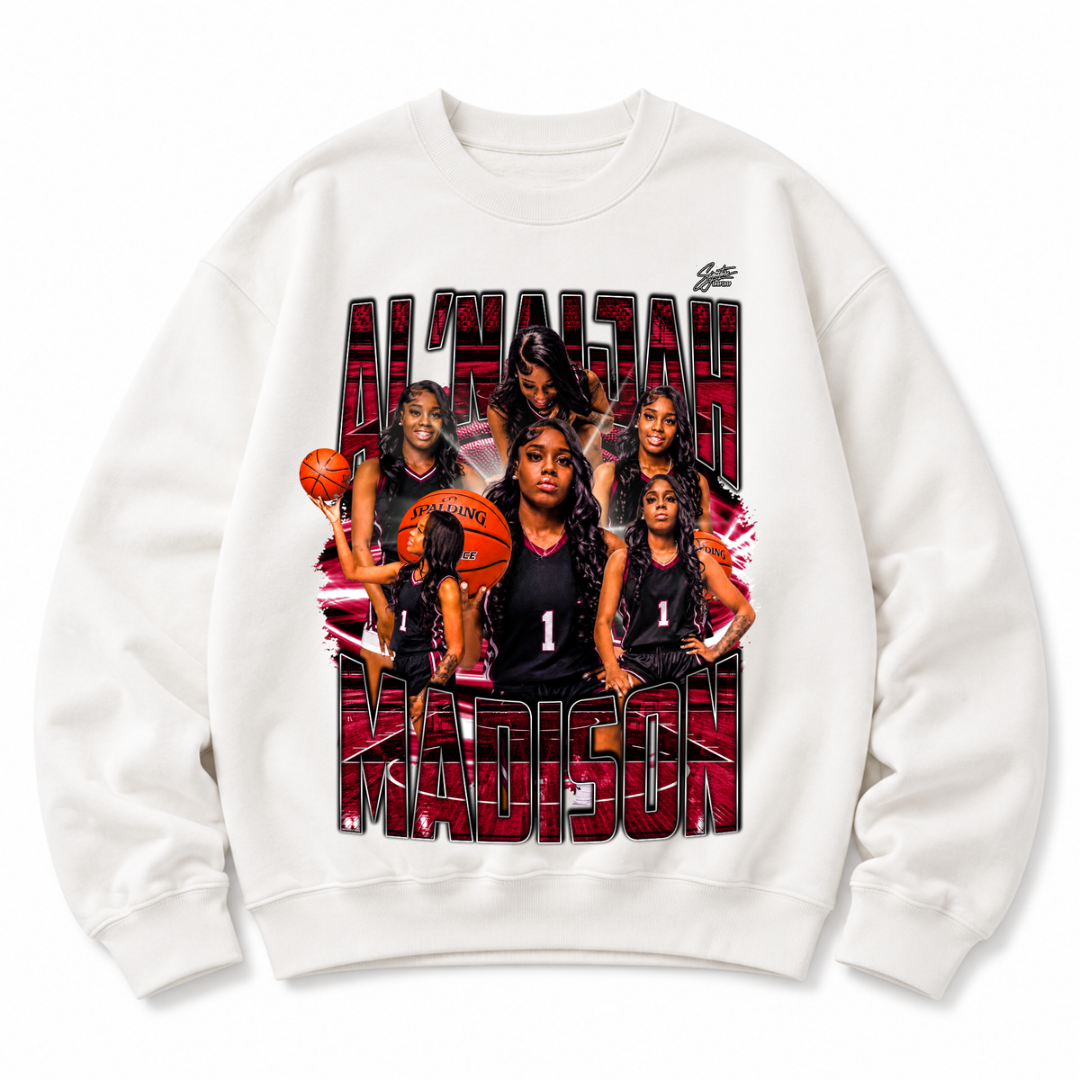 Al’naijah Madison Heavyweight Crewneck Sweatshirt