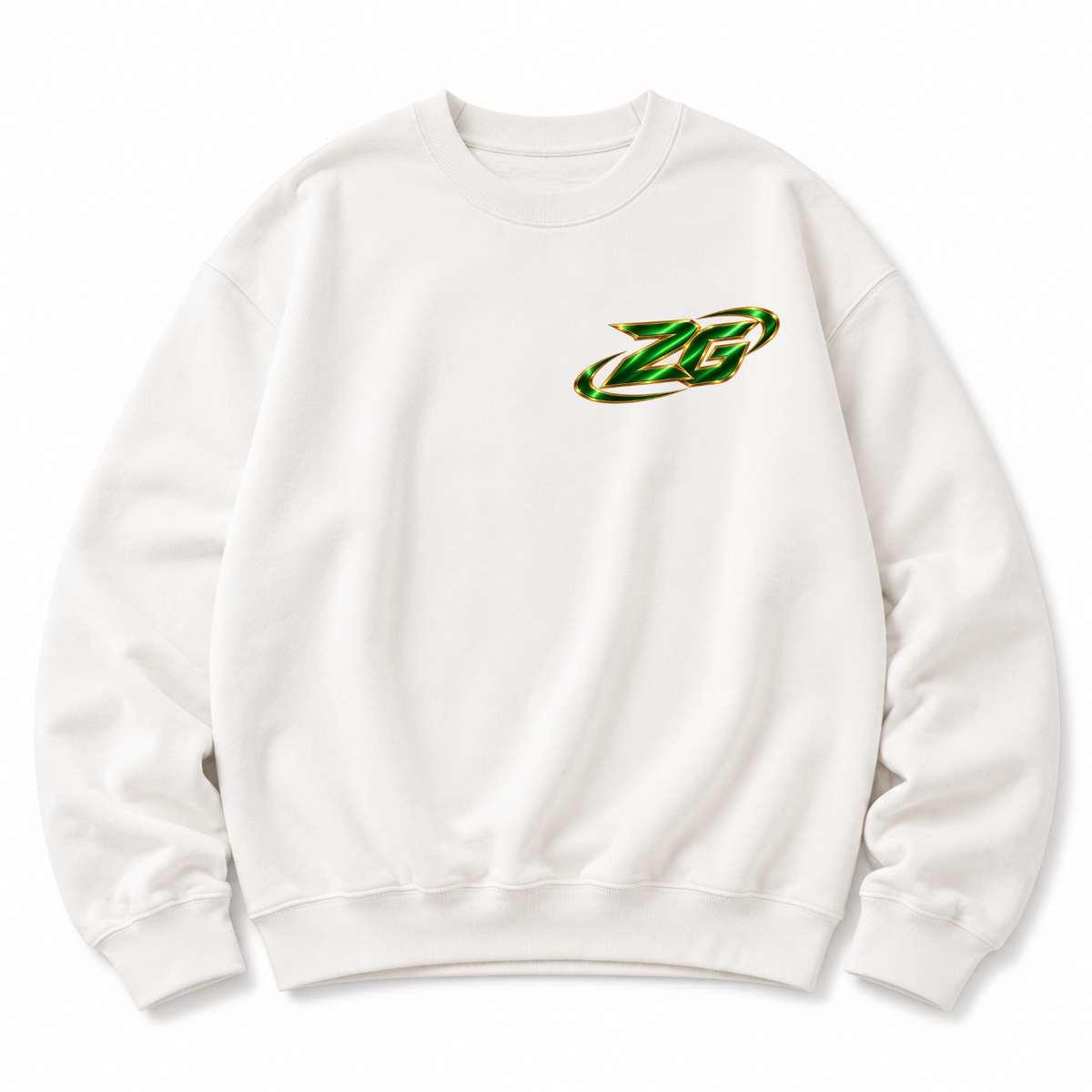 Zorrion Green Heavyweight Crewneck Sweatshirt