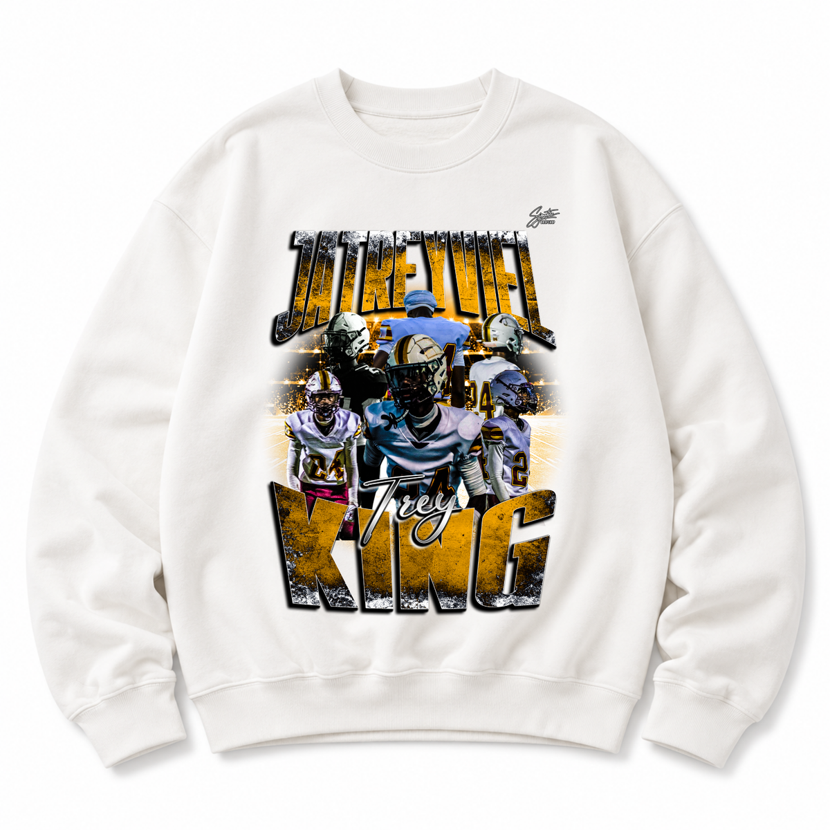 JaTreyviel King Heavyweight Crewneck Sweatshirt