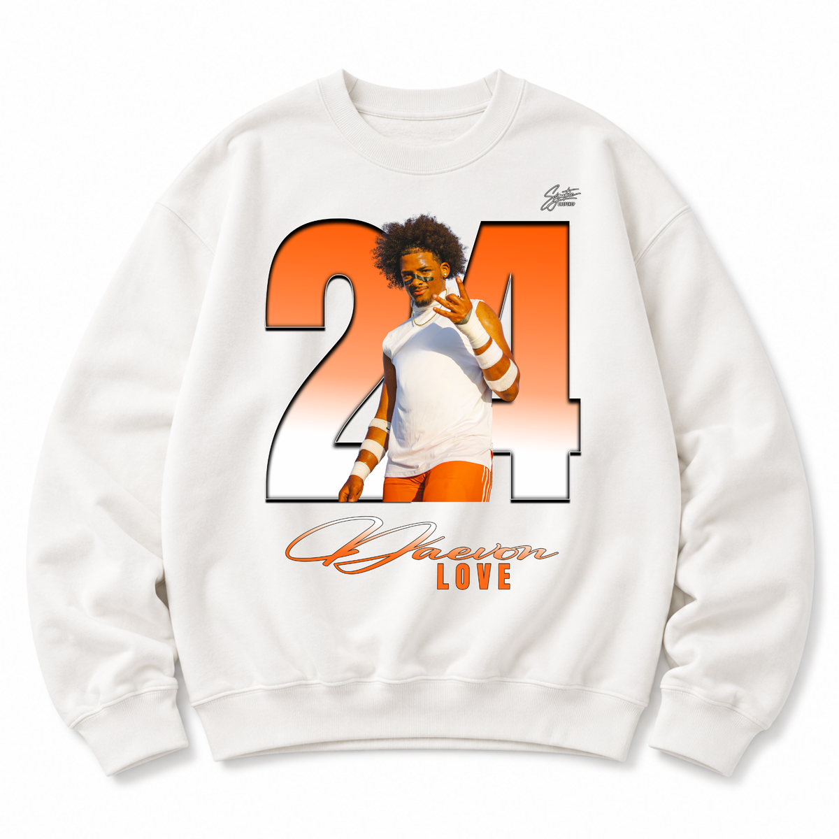 Daevon love Heavyweight Crewneck Sweatshirt