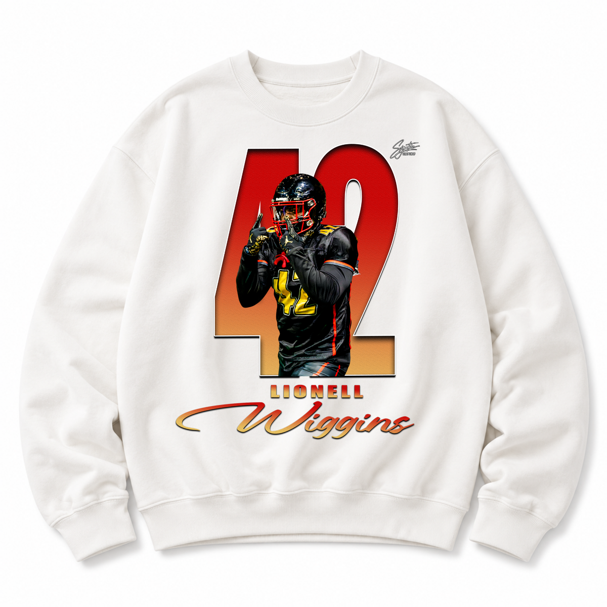 Lionell Wiggins Heavyweight Crewneck Sweatshirt