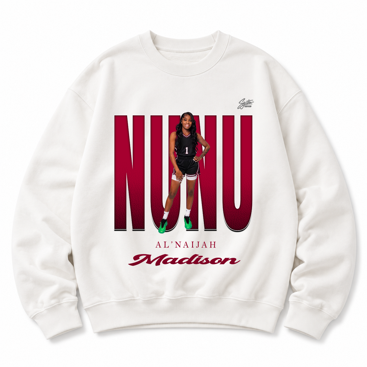 Al’naijah Madison Heavyweight Crewneck Sweatshirt