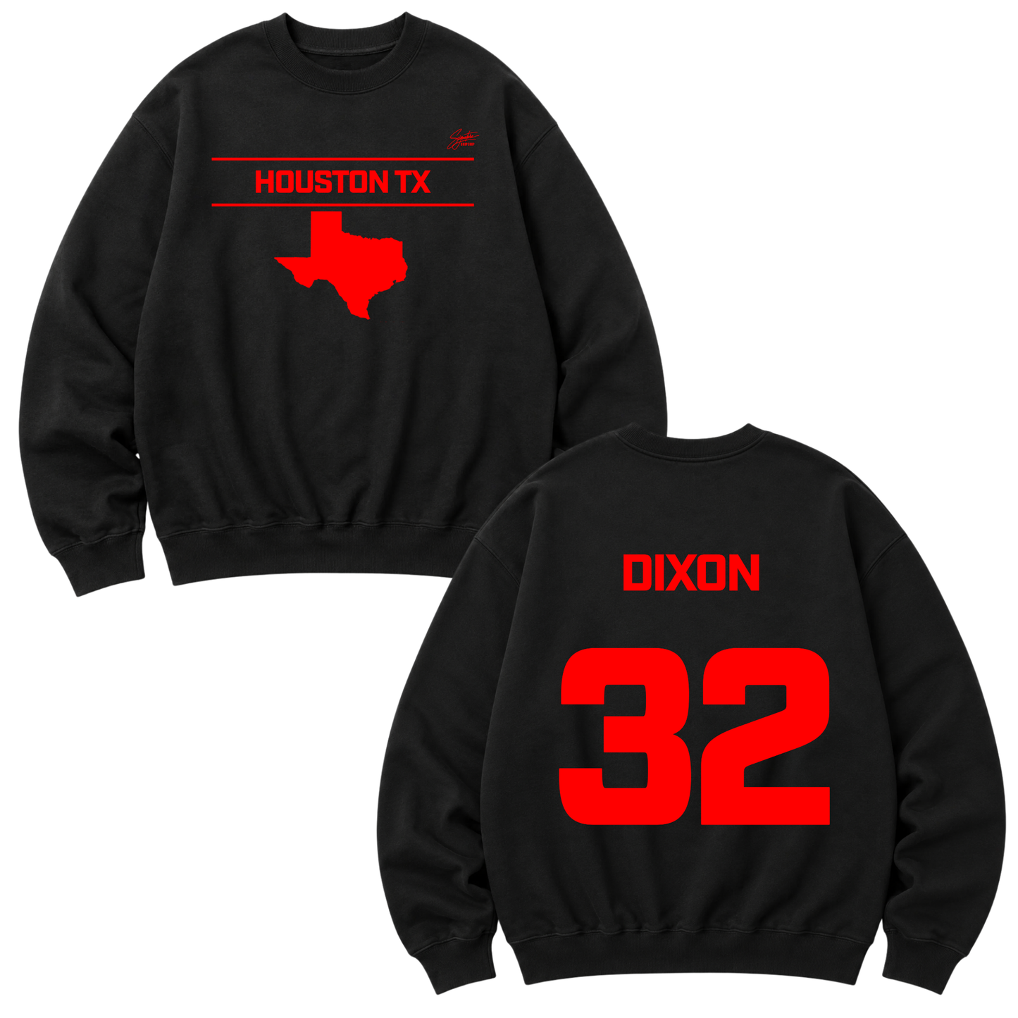 Zyquarius Dixon Heavyweight Crewneck Sweatshirt