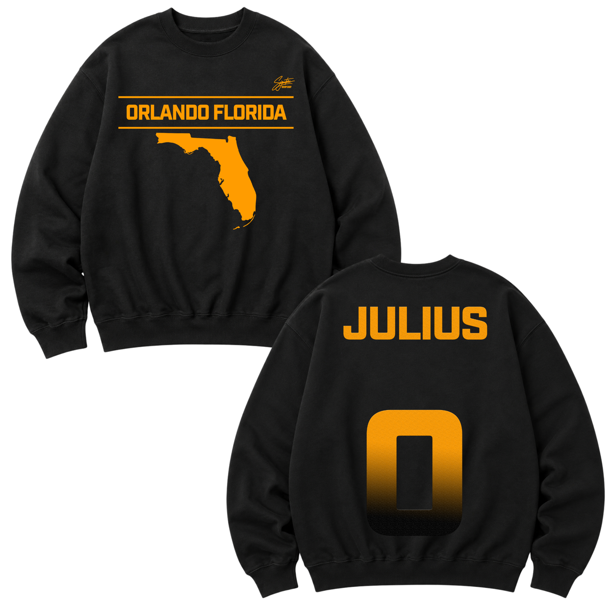 Julius Laster Jr Heavyweight Crewneck Sweatshirt