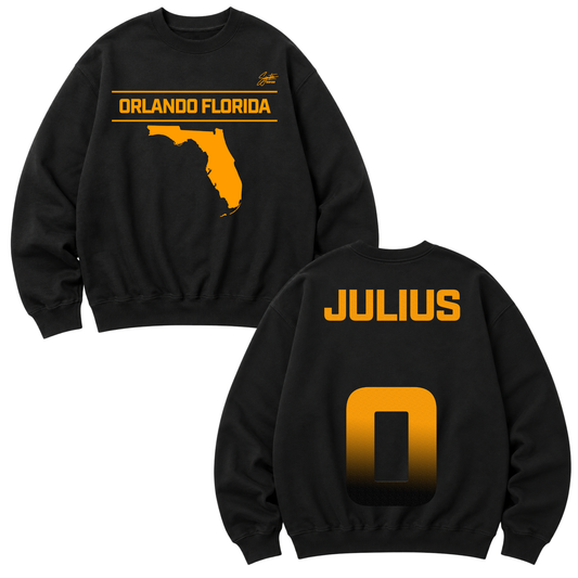 Julius Laster Jr Heavyweight Crewneck Sweatshirt