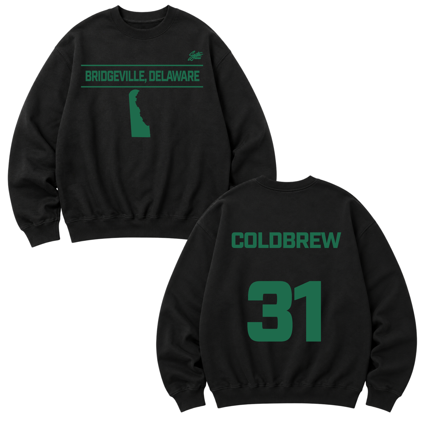 Michael Brewer II Heavyweight Crewneck Sweatshirt