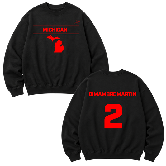 Bruce Dimambromartin Heavyweight Crewneck Sweatshirt