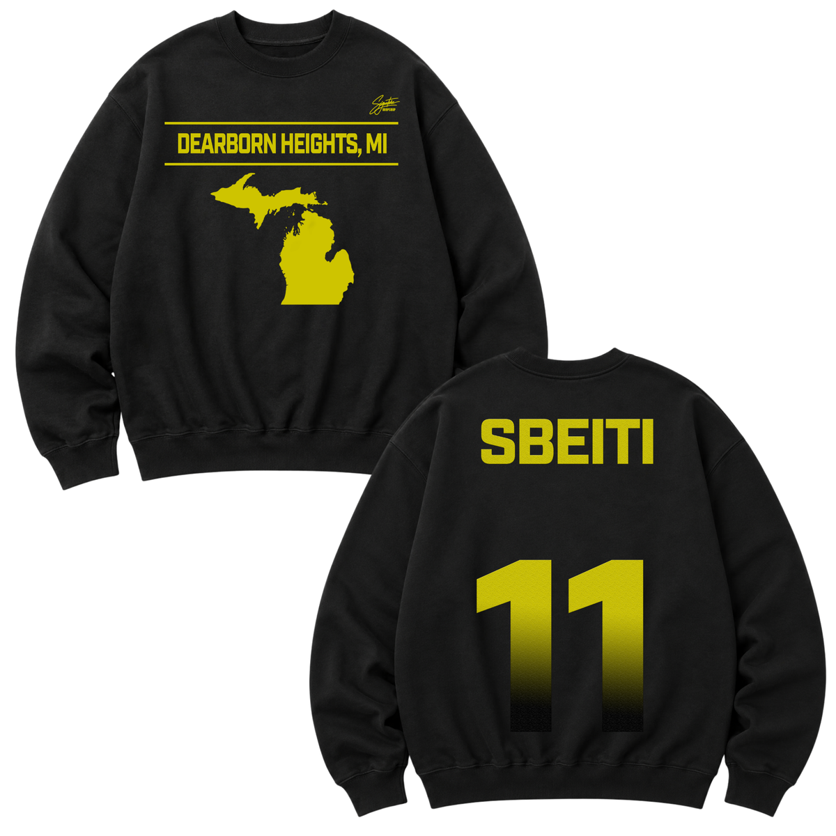 Hussein Sbeiti  Heavyweight Crewneck Sweatshirt