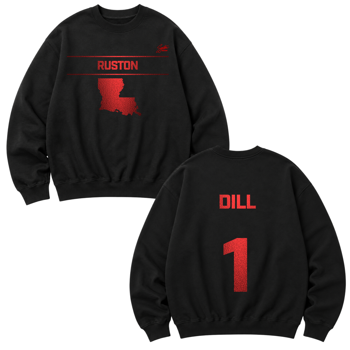 Dillon Gray Heavyweight Crewneck Sweatshirt