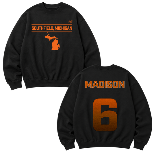 Aidan Madison Heavyweight Crewneck Sweatshirt