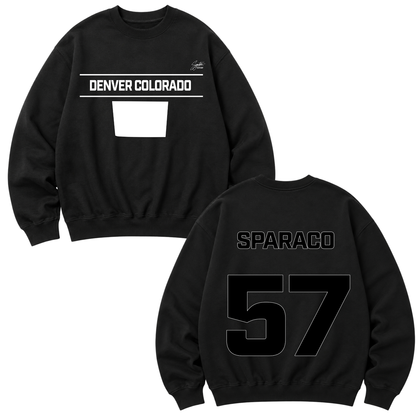 Strasi Sparaco Heavyweight Crewneck Sweatshirt