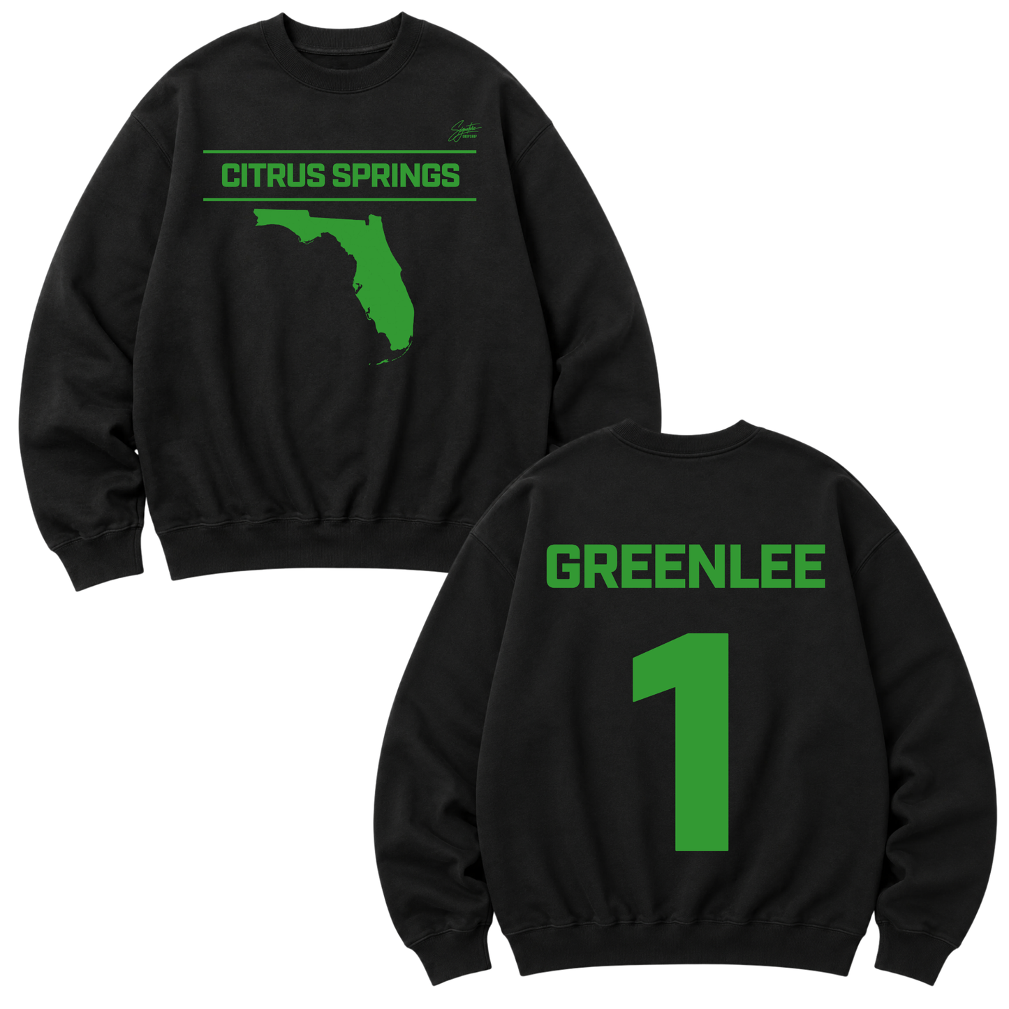 Travaun Greenlee Heavyweight Crewneck Sweatshirt