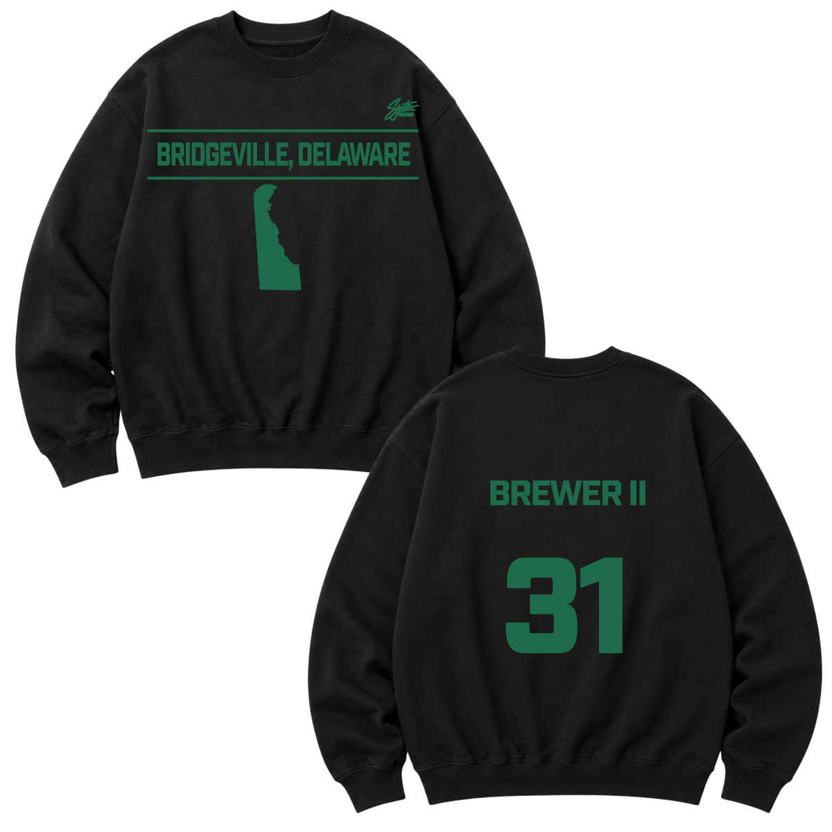 Michael Brewer II Heavyweight Crewneck Sweatshirt