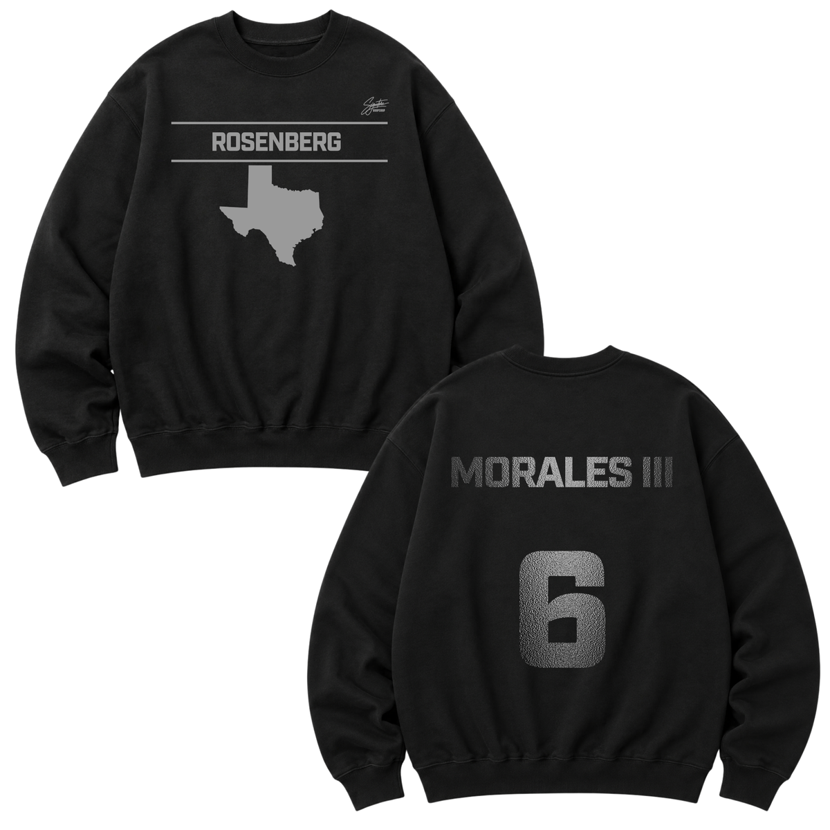 Roman Morales lll Heavyweight Crewneck Sweatshirt