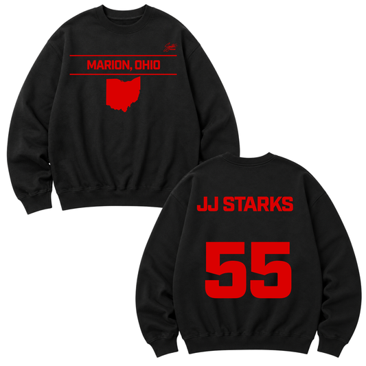 Jamarie “JJ” Starks Heavyweight Crewneck Sweatshirt