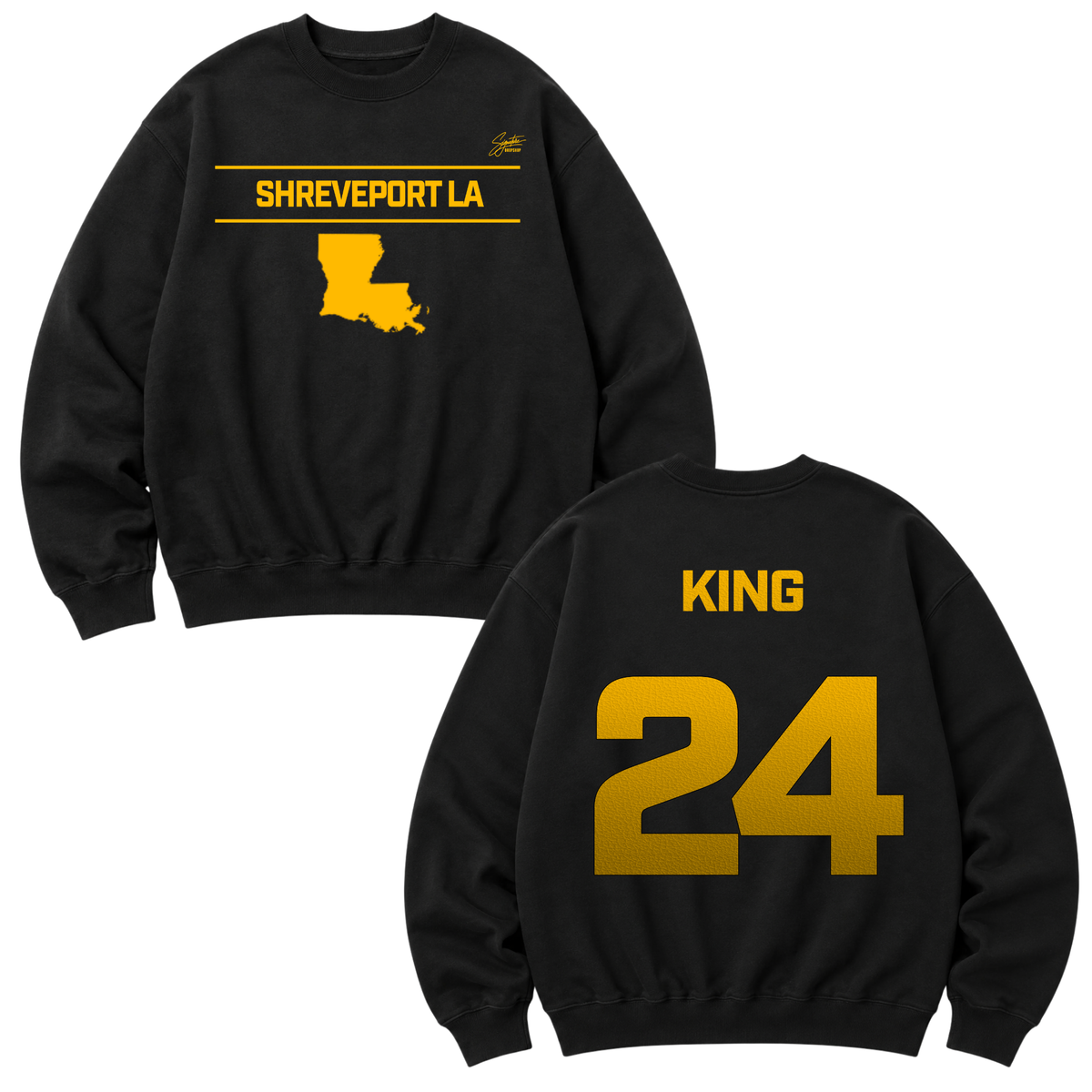 JaTreyviel King Heavyweight Crewneck Sweatshirt