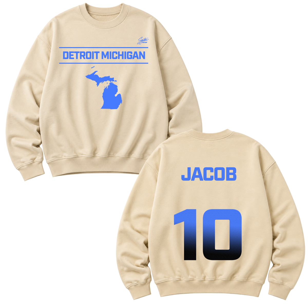 Jacob Tate Heavyweight Crewneck Sweatshirt