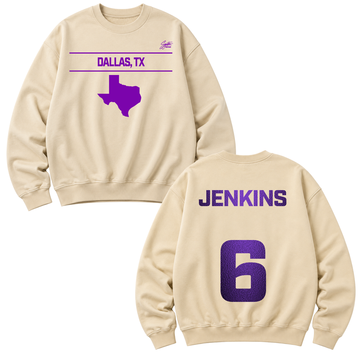 Jaylen Jenkins Heavyweight Crewneck Sweatshirt