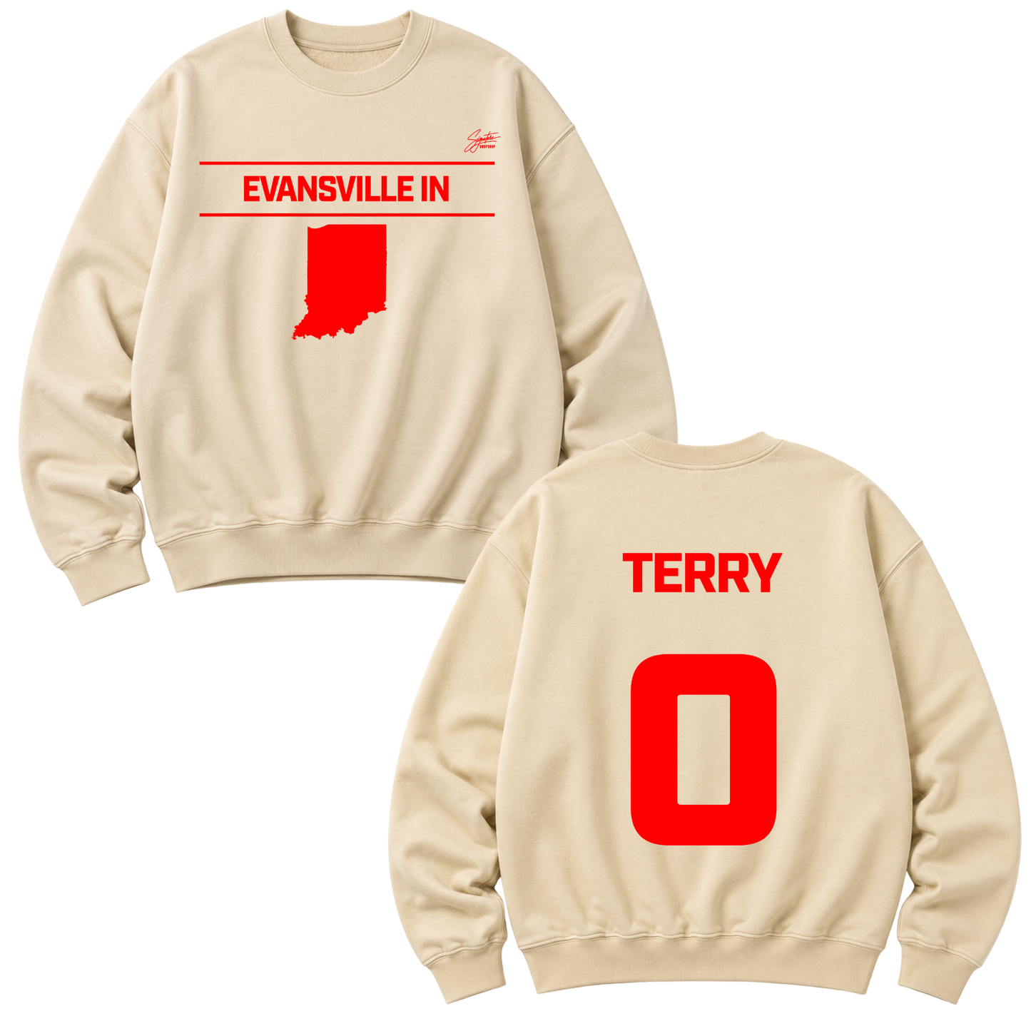 Myles Terry Heavyweight Crewneck Sweatshirt