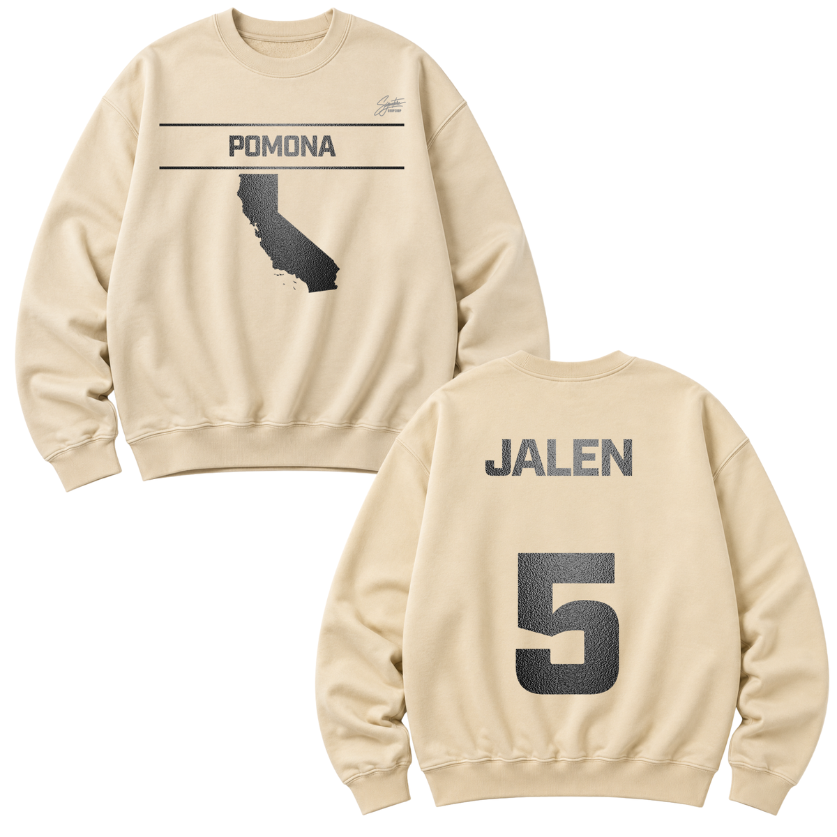 Jalen gamble Heavyweight Crewneck Sweatshirt