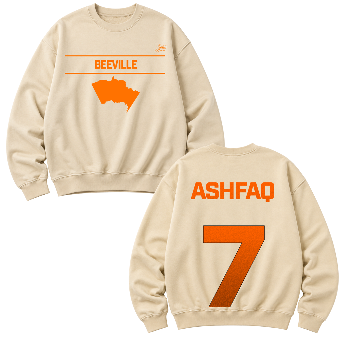 Abdul Rafay Ashfaq Heavyweight Crewneck Sweatshirt