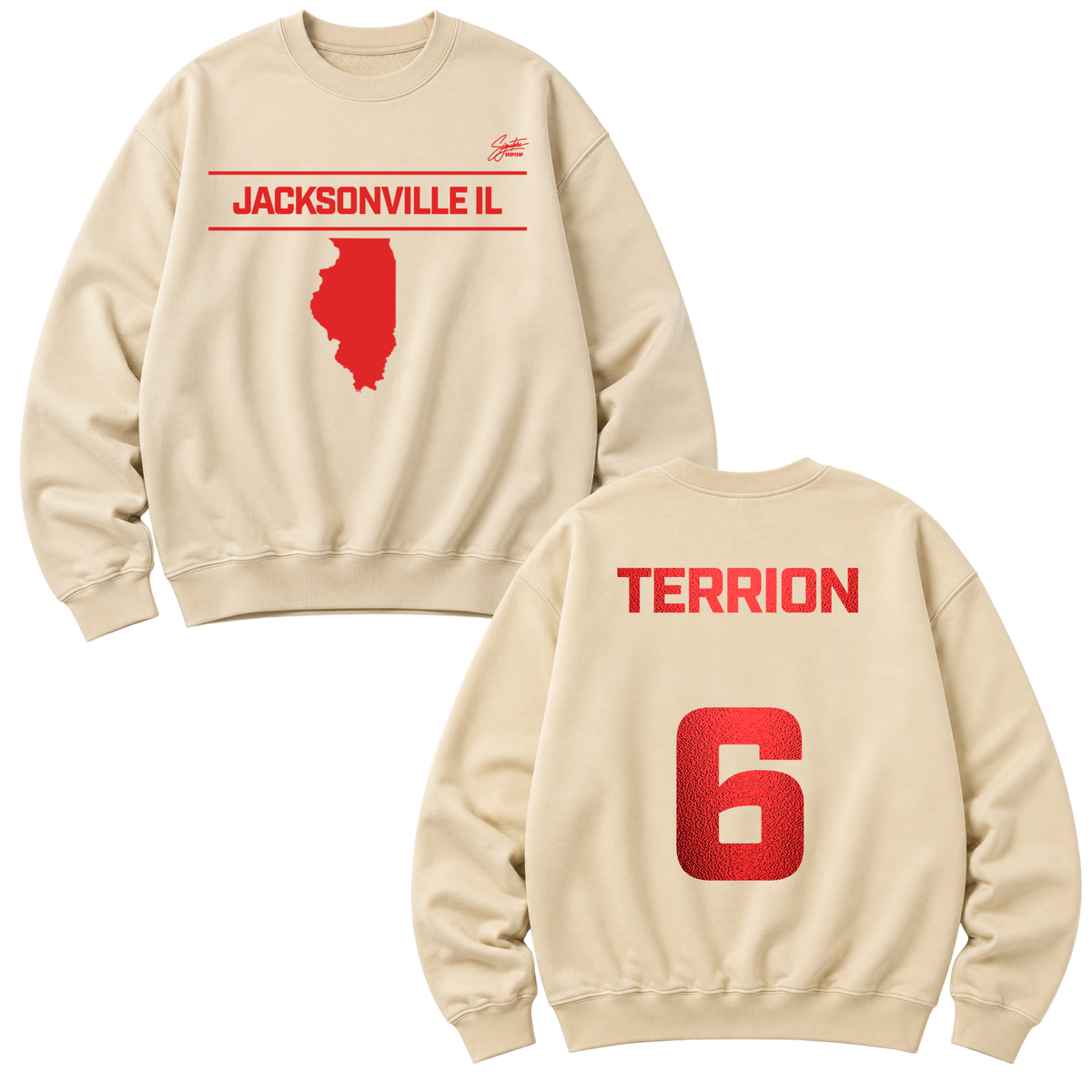 Terrion Jackson Heavyweight Crewneck Sweatshirt