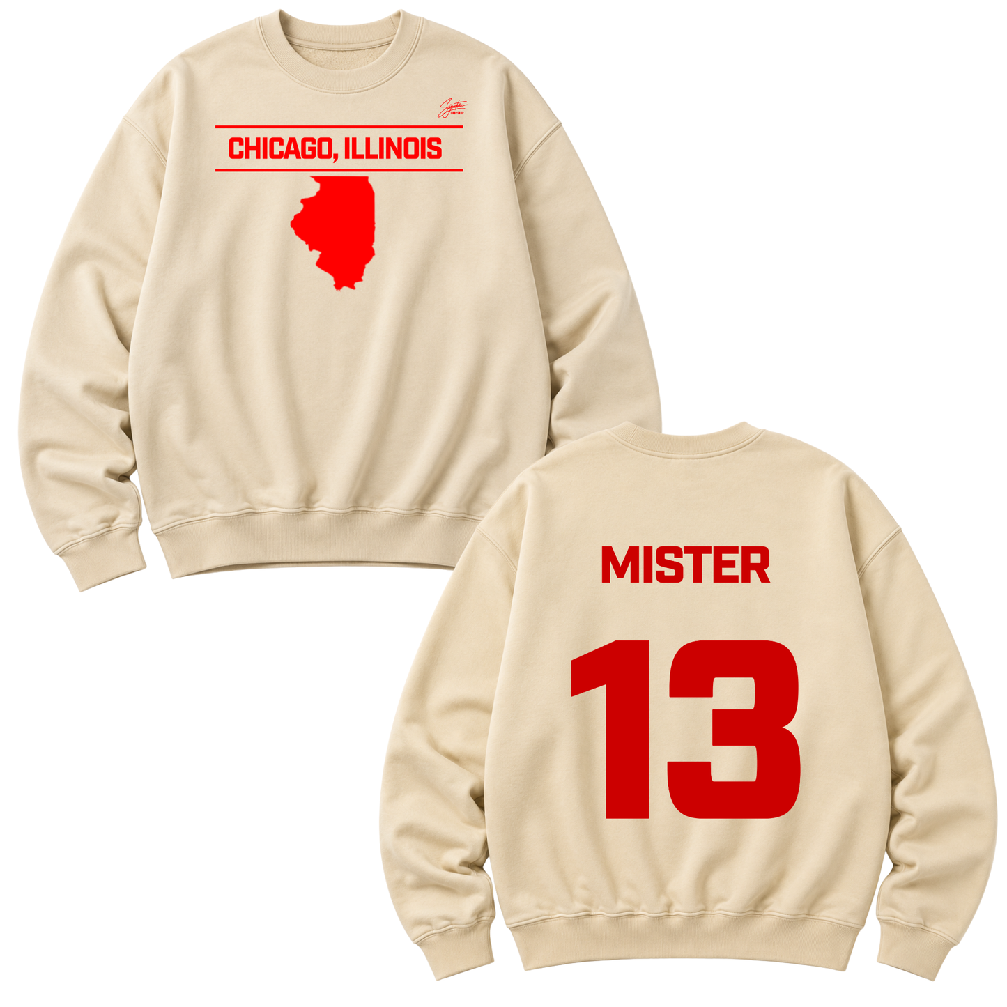DeAndre Mister Heavyweight Crewneck Sweatshirt