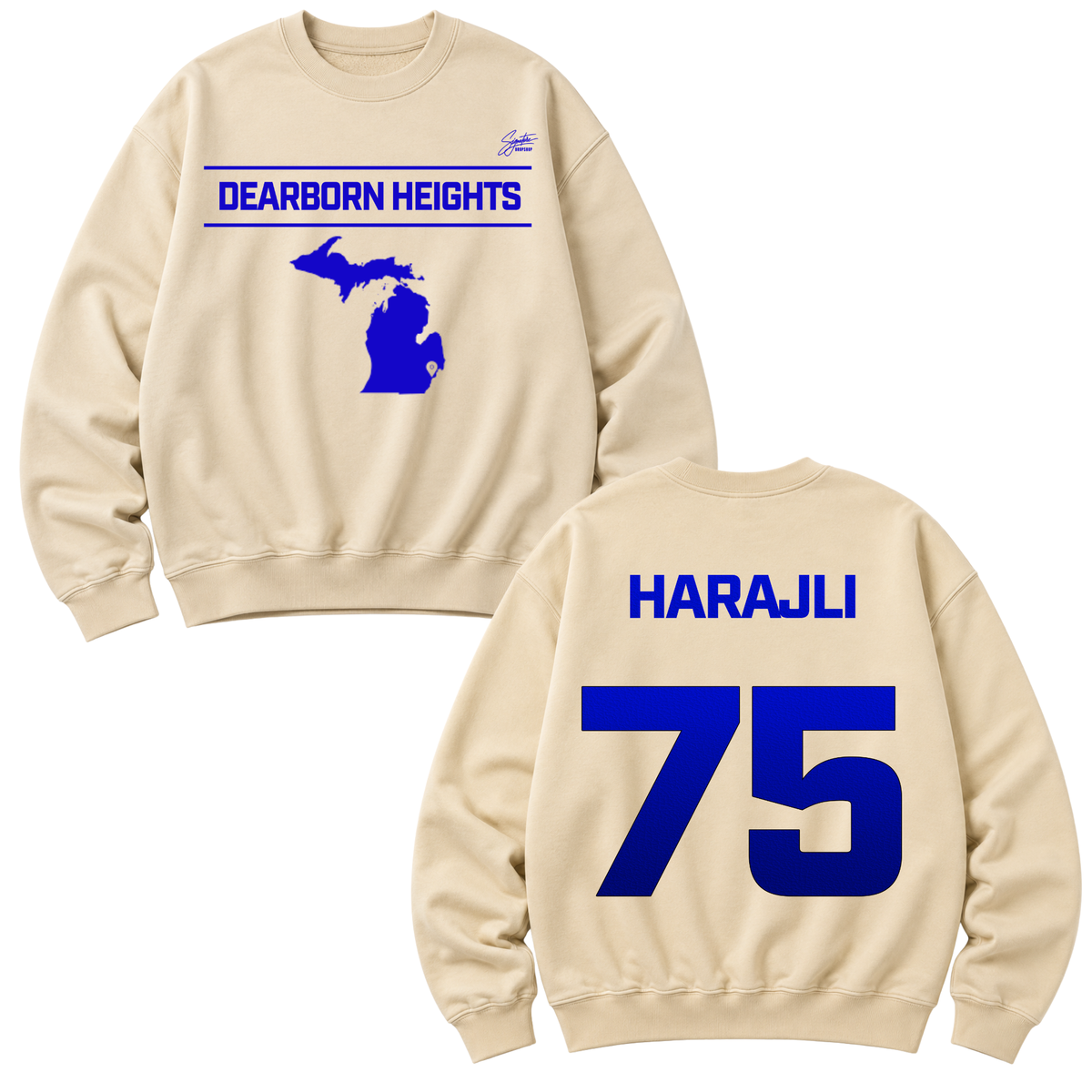 Noah Harajli Heavyweight Crewneck Sweatshirt