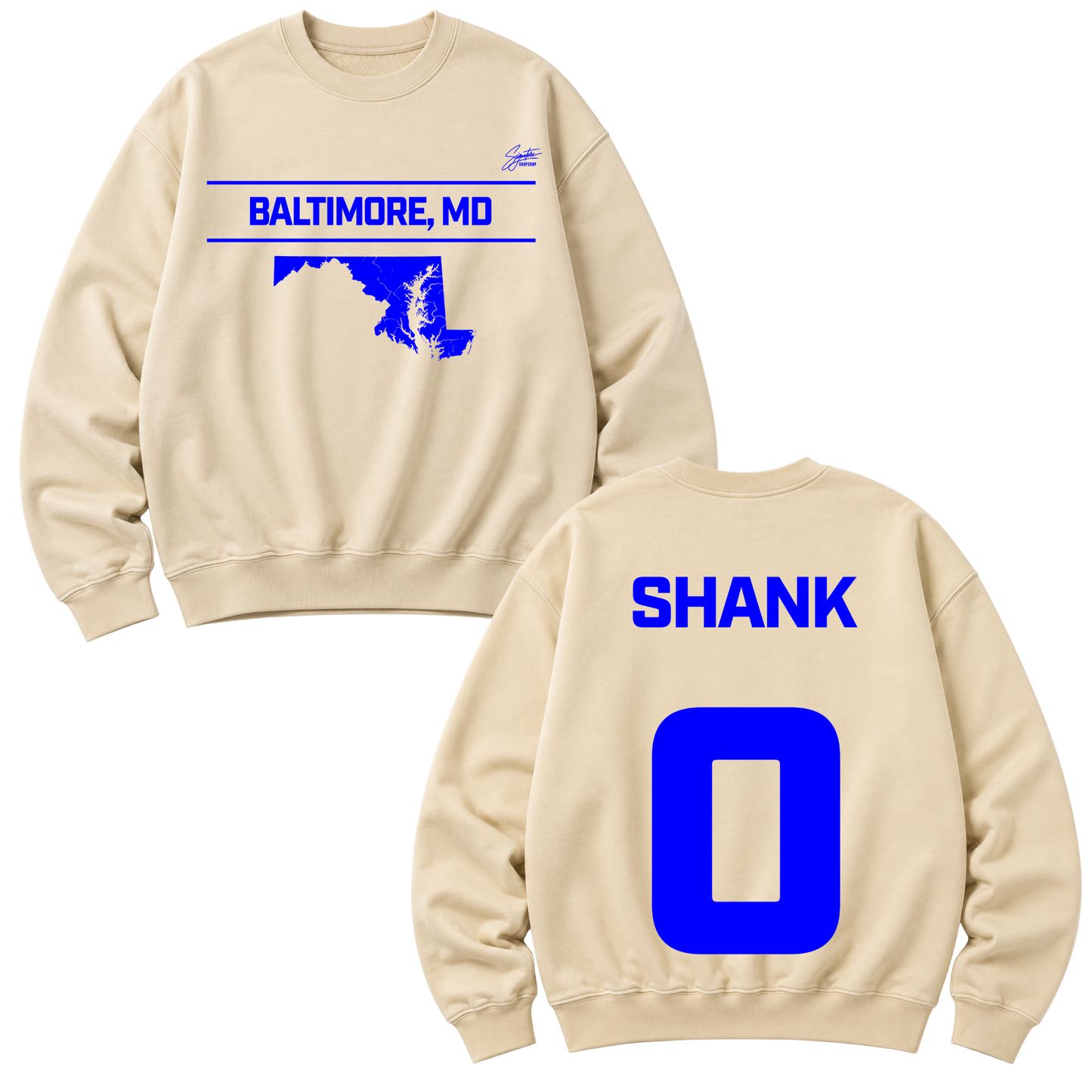 Darric Shank Heavyweight Crewneck Sweatshirt