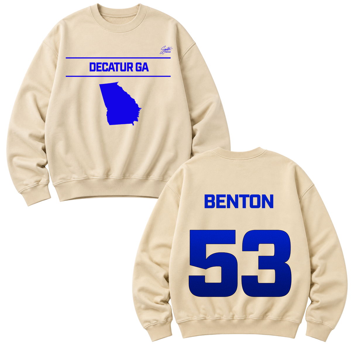 Kamarre Benton Heavyweight Crewneck Sweatshirt
