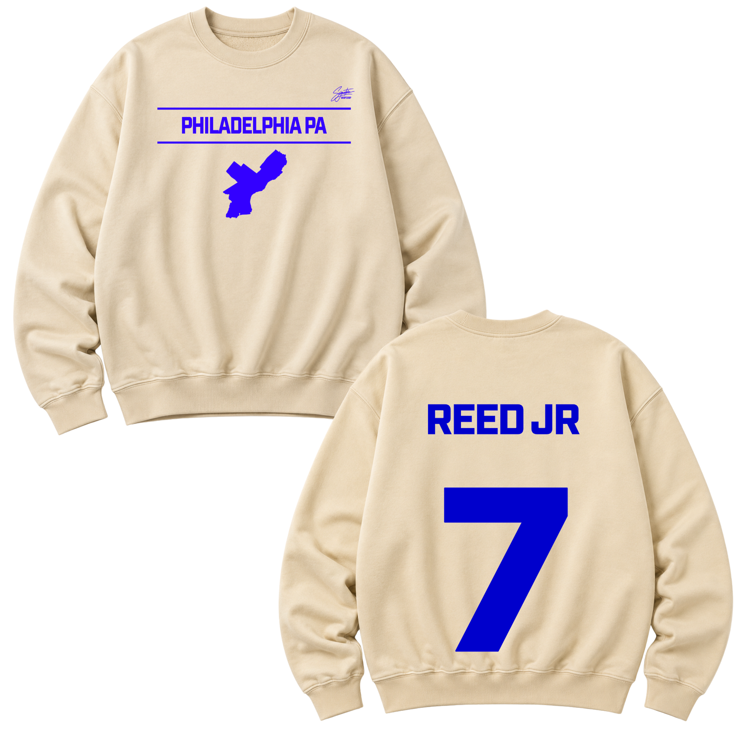 Travis Reed Jr Heavyweight Crewneck Sweatshirt
