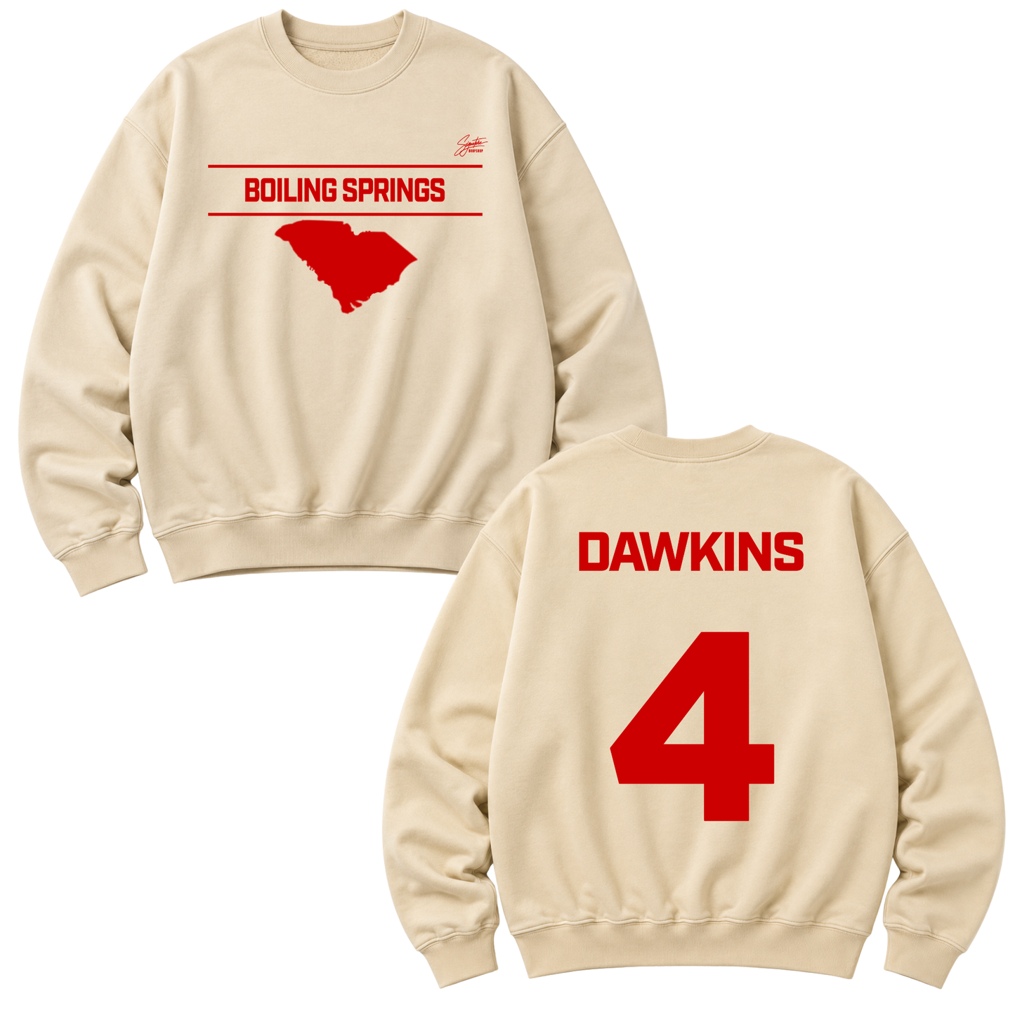 Justin Dawkins Heavyweight Crewneck Sweatshirt