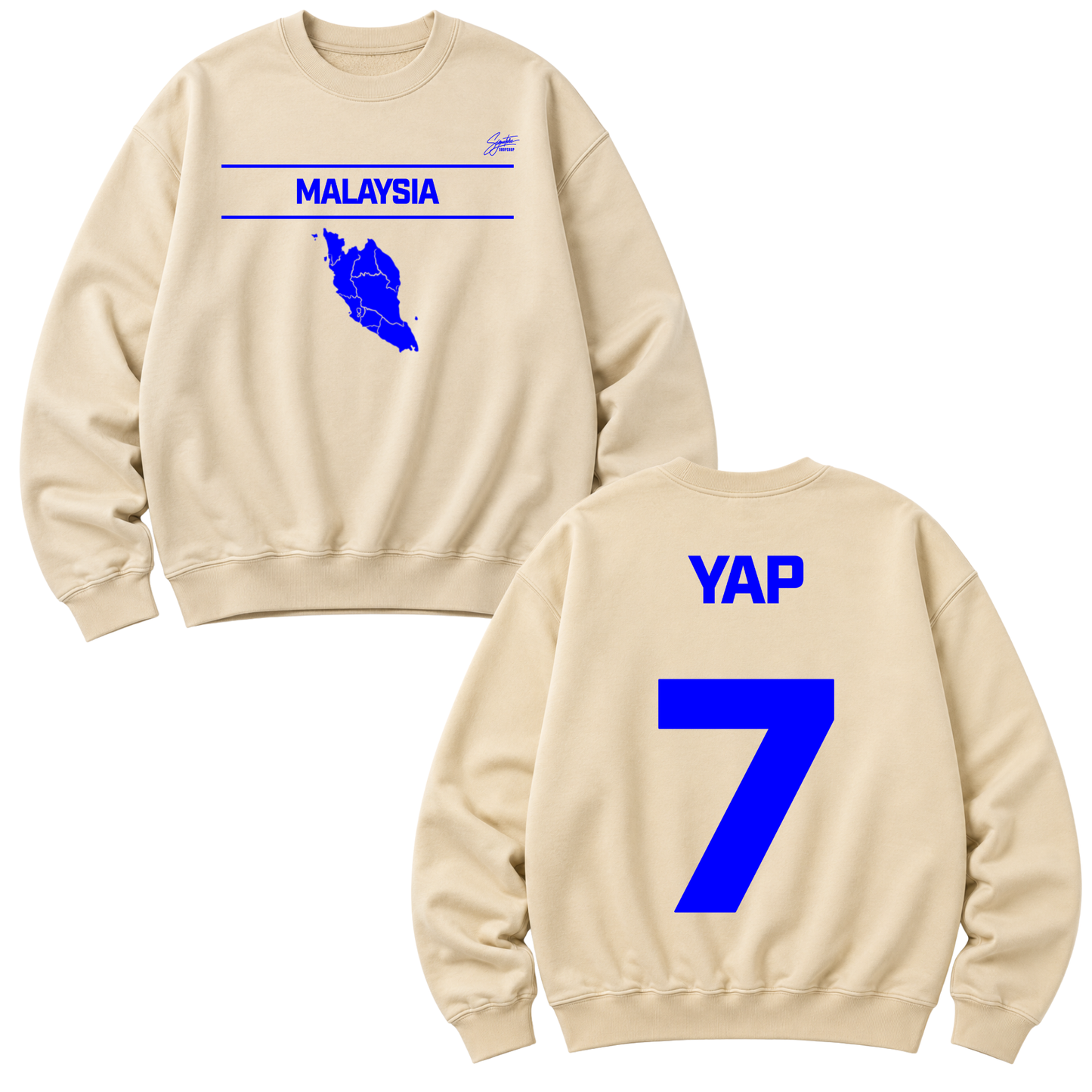 Hao Yu Yap Heavyweight Crewneck Sweatshirt