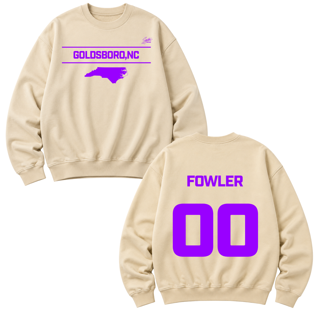 Ja’Mir Fowler Heavyweight Crewneck Sweatshirt