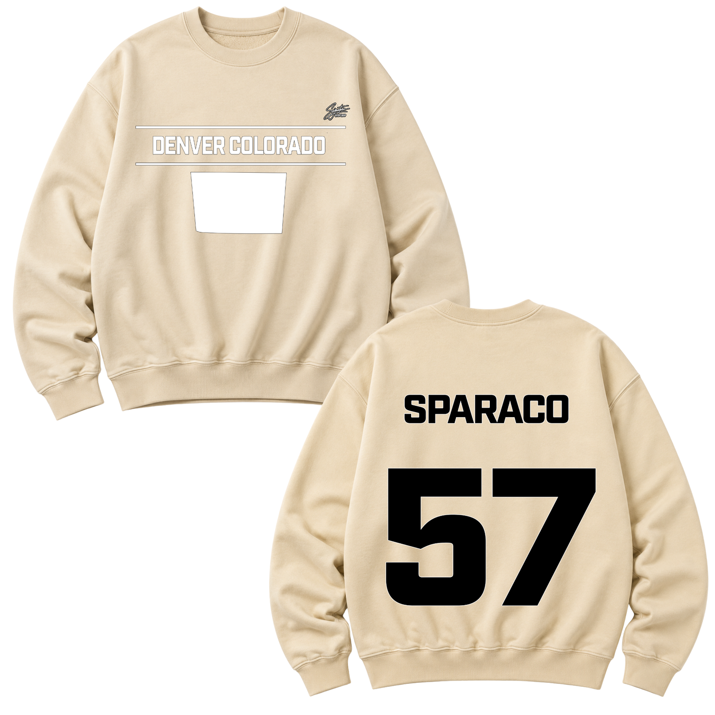 Strasi Sparaco Heavyweight Crewneck Sweatshirt