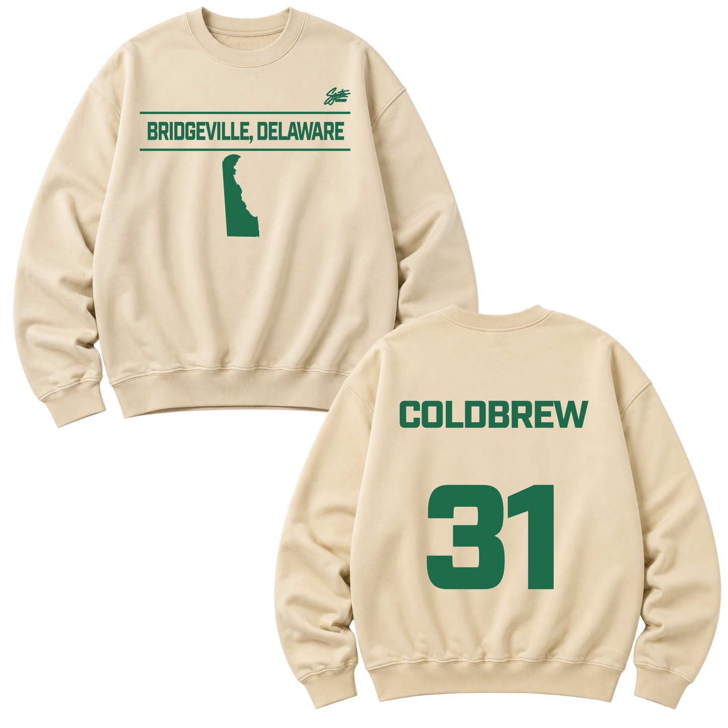 Michael Brewer II Heavyweight Crewneck Sweatshirt