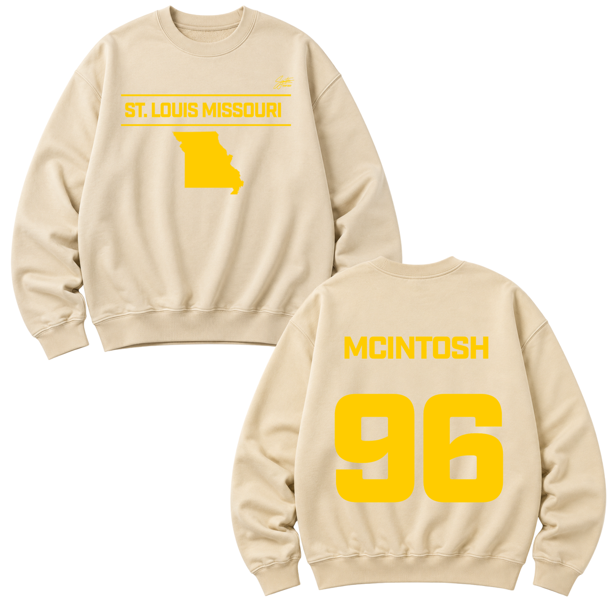 Cornell McIntosh Heavyweight Crewneck Sweatshirt