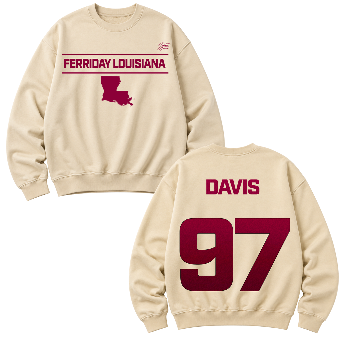 Joshua Davis Heavyweight Crewneck Sweatshirt