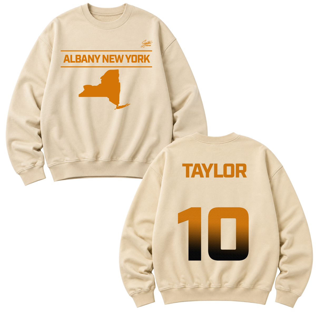 Taurian Taylor Heavyweight Crewneck Sweatshirt