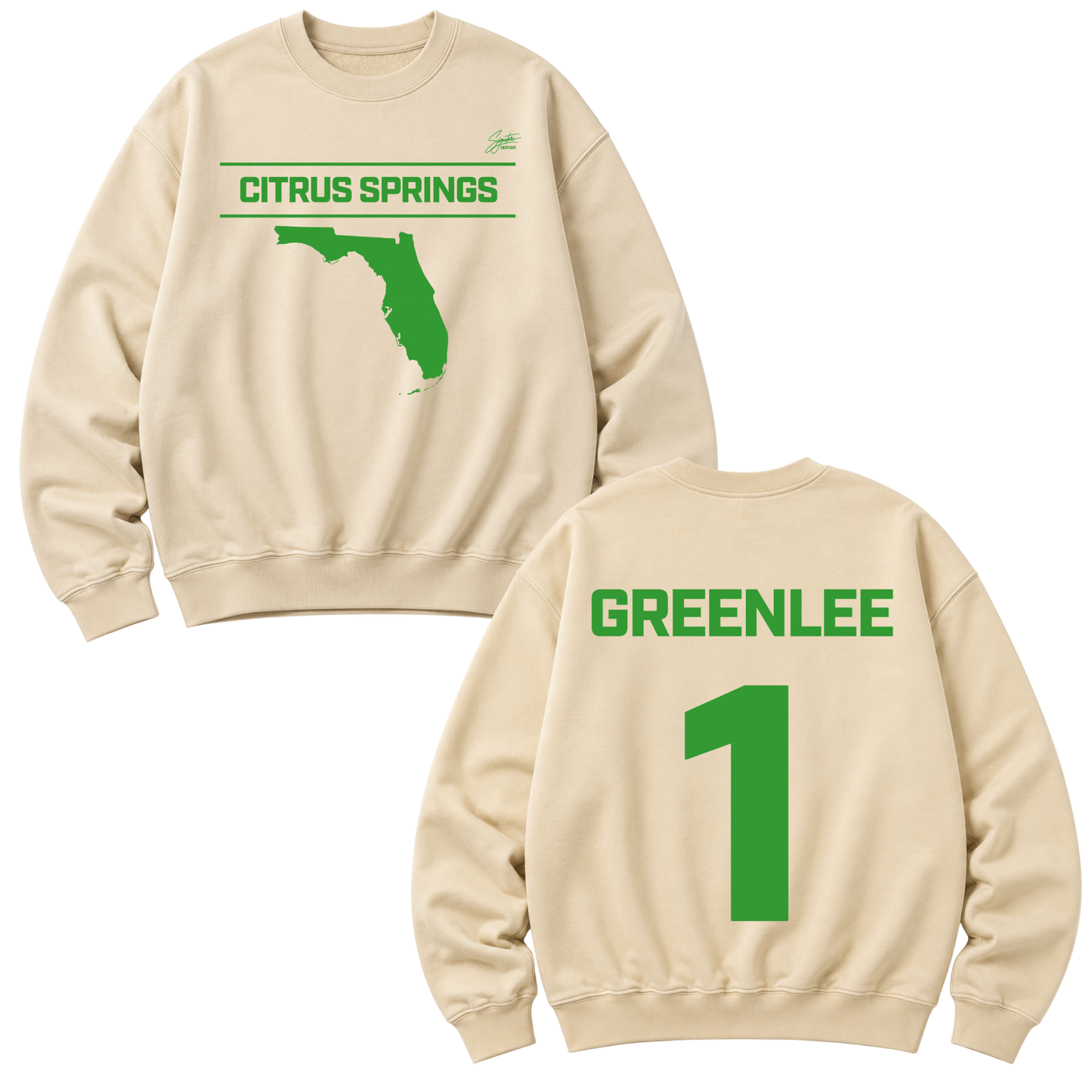 Travaun Greenlee Heavyweight Crewneck Sweatshirt
