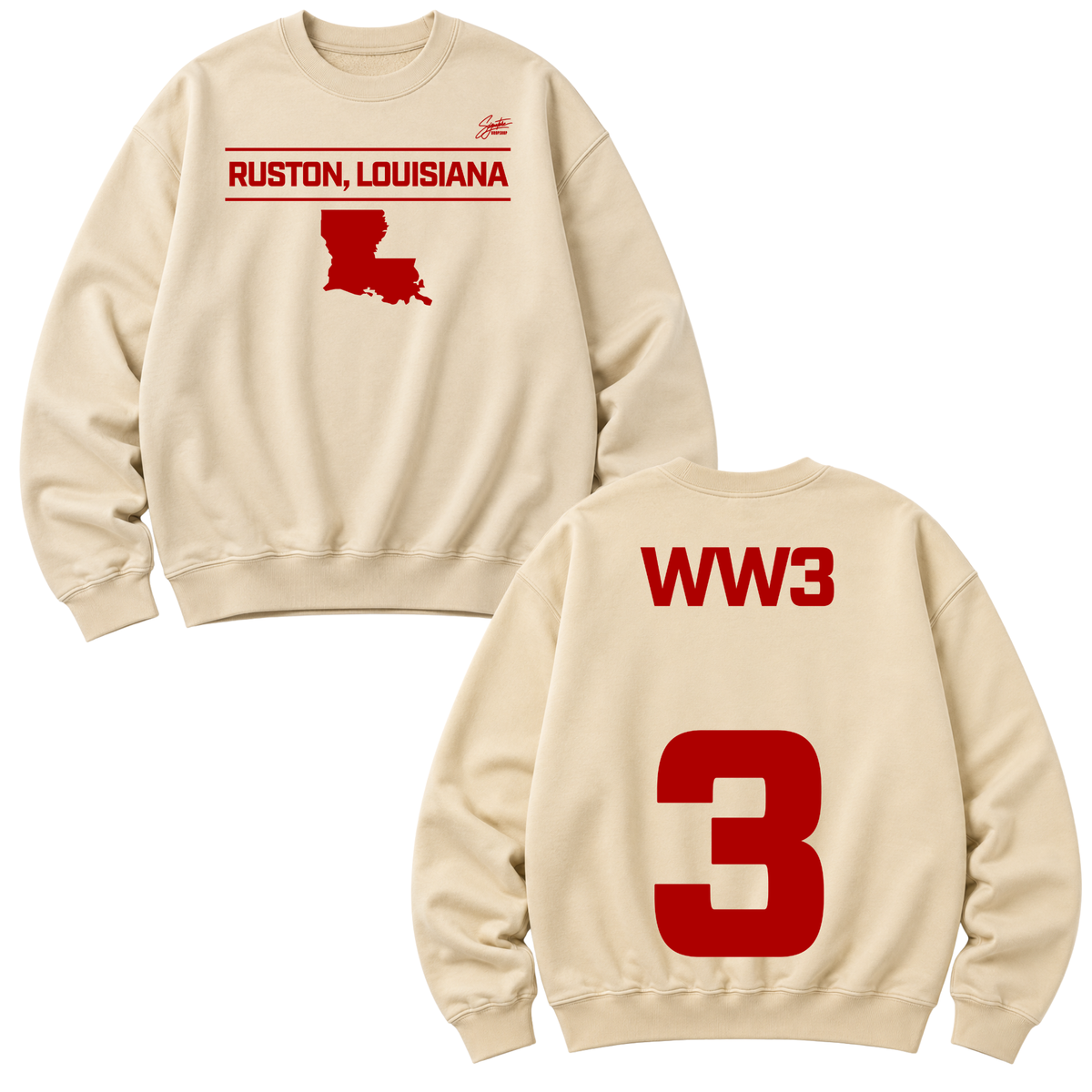Willie Williams III Heavyweight Crewneck Sweatshirt