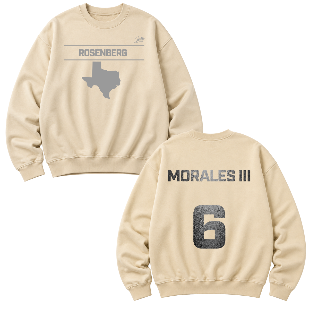 Roman Morales lll Heavyweight Crewneck Sweatshirt