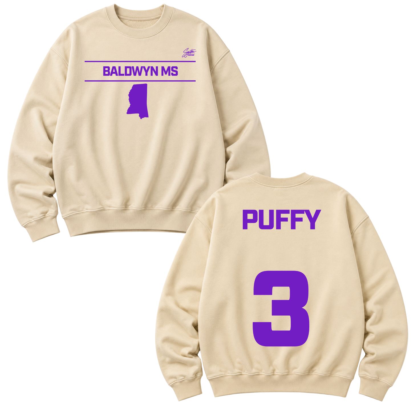 Decorian Warren Heavyweight Crewneck Sweatshirt